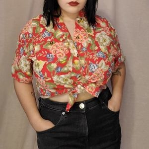 90s Liz Claiborne Hawaiian shirt